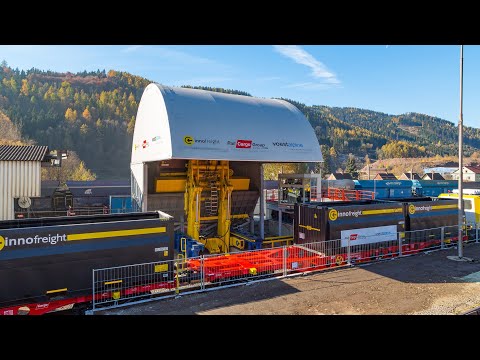 Innofreight – Stationary Unloading Machine: 360° experience