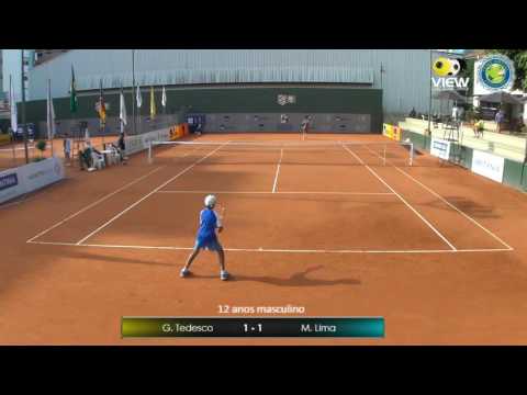 Dia 16.02.2017 Gustavo Tedesco x Matheus Lima 12 anos Masculino  6x2 6x0