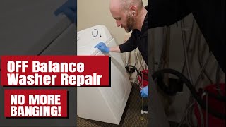 Whirlpool Washer Off Balance? No More Banging — Easy Fix That Works