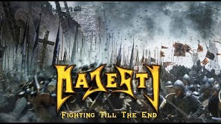 Majesty - Fighting Till the End LYRIC VIDEO Sub Español