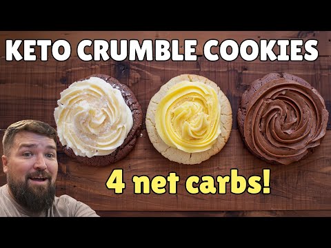 Perfect Cottage Cheese Keto Crumble Cookies: Indulge Without the Guilt 3 ways!
