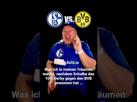 Nach dem Sieg von Schalke gegen den BVB im 100. Derby. #schalkesopa #gemeinsam #bvb #schalke #s04