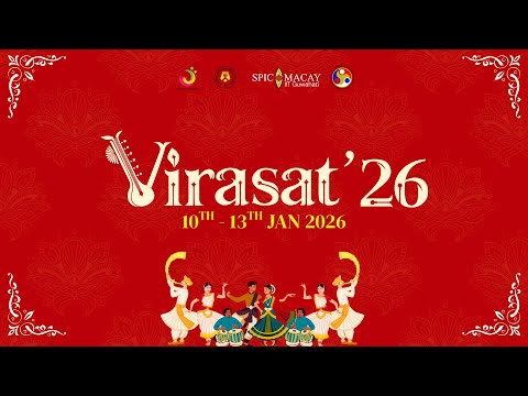 VIRASAT'26 DAY 2 | SPICMACAY 25 - 26 | IIT Guwahati | CBS IITG