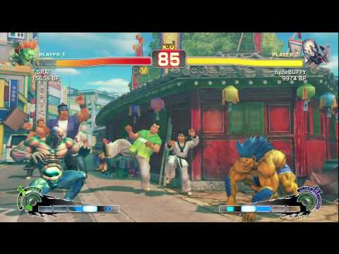 SSF4: T SRAI (Blanka) VS hydeBUFFY (Seth)