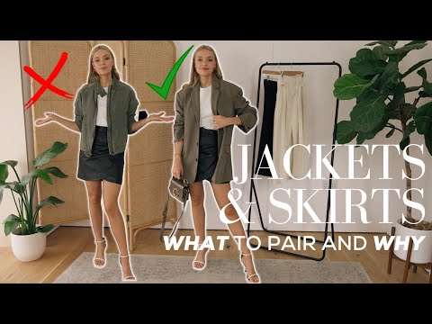 DOS & DON'TS OF SKIRTS AND JACKETS | A Comprehensive Guide to Pairing your Pieces
