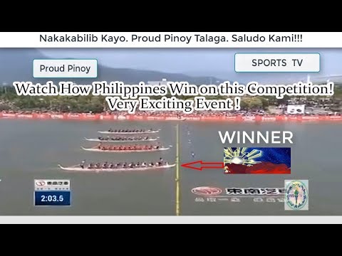 MAGBABANGKA - Philippine Rowing Team Wins 1 million Peso Each.