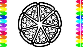 Pizza drawing for kids: Fun and easy step-by-step guide