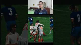 A PANCADARIA ENTRE BRASIL X HOLANDA NA COPA DE 74 (REACT) #shorts #futebol #brasil