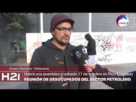 Reunión de desocupados autoconvocados. Harán una asamblea el sábado 17 octubre en Pico Truncado.