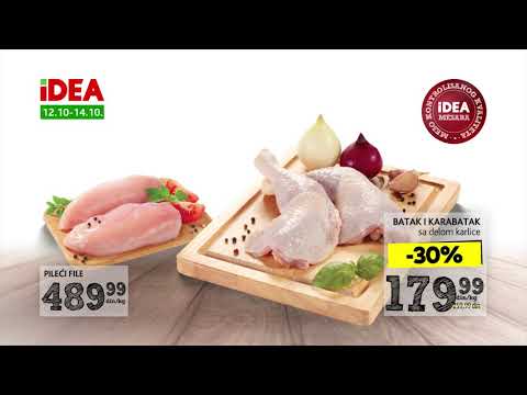 IDEA | Vikend akcija 12.10 - 14.10.2018.