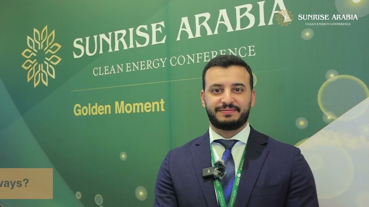 Waleed AlHallaj, Amarenco, at SunRise Arabia Clean Energy Conference 2024