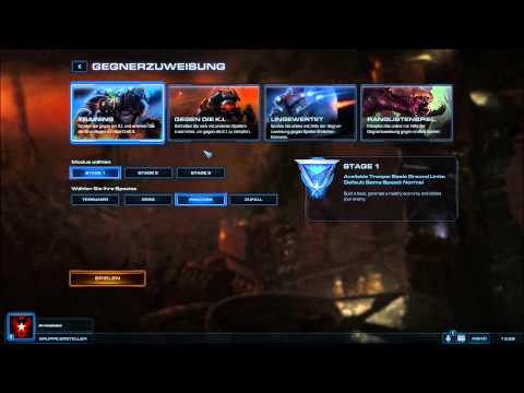 #1 Starcraft 2 HotS Beta- Das neue Menü [HD/DE]