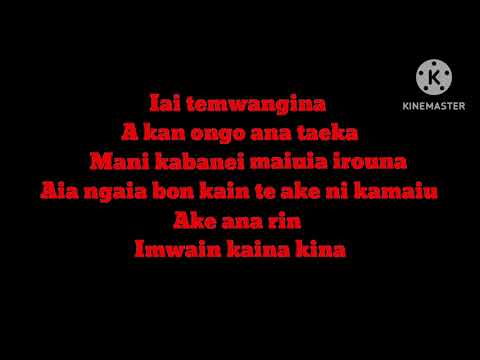 E a kanin te ake KARAOKE by Tokanaba 