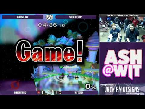 Pleasantries (Samus) vs WIT | ORLY (Falcon) - ASH@WIT #87 Melee Winner's Semis
