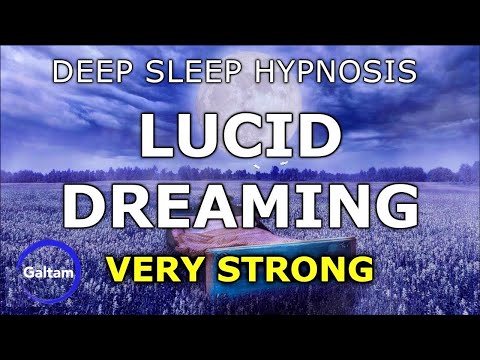 Deep Sleep Hypnosis for Lucid Dreaming [Beginning Now!!] -Very Strong-