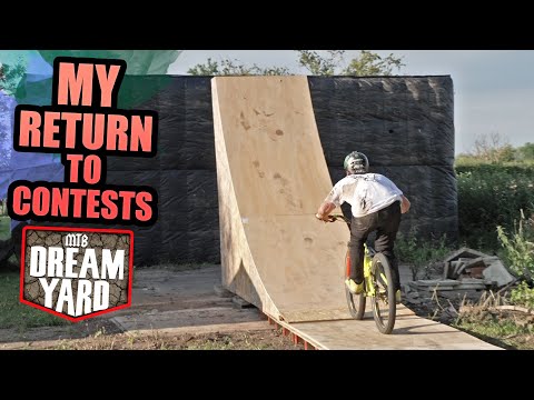 TRAINING ON MY AIRBAG FOR MY RETURN TO CONTESTS  - MTB DREAM YARD