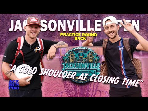 ARP | Jacksonville Open Practice Round Part 2 | Ezra and Braeden sing off tune and throw discs