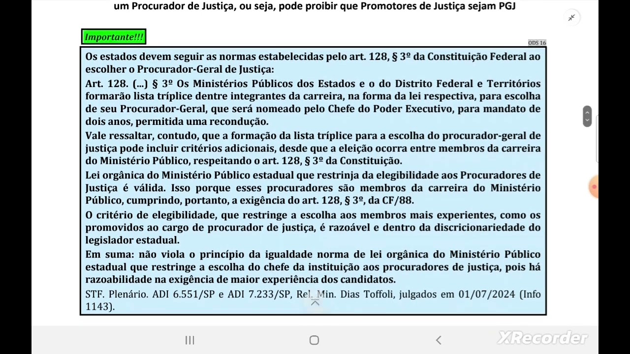Informativo de jurisprudência 1143 do STF (Dizer o Direito)