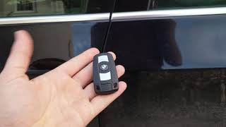 How to lock and unlock bmw x5 e70 without key just with a finger