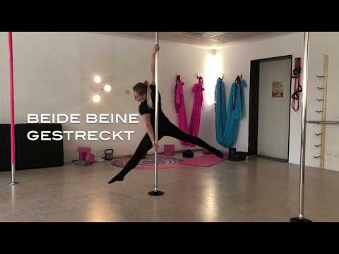 PoleDance Tutorial *Spinning Spins* (Fireman, Front Hook, Angel, Variation)