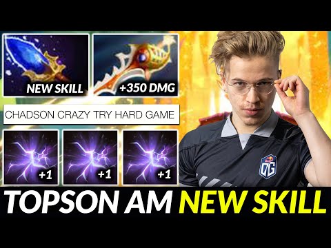TOPSON AM Divine Rapier REAL tryhard Dota - Scepter NEW SKILL Refragment Blink