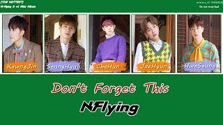 [SUBTHAI] N.Flying - Don't forget this
