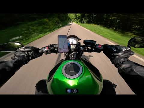 Kawasaki ER6N 2016 Power In Mountain | PURE SOUND | POV