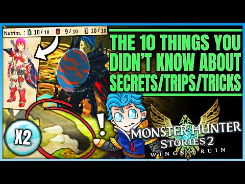 10 Things You Didn't Know About in Stories 2 - Super Mode + Egg Tricks - Monster Hunter Stories 2!