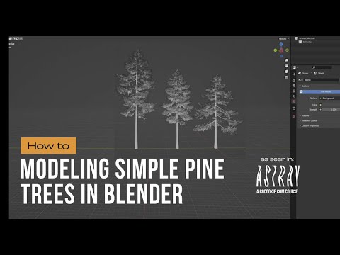 How to Make Trees in Blender Using the Spapling Addon