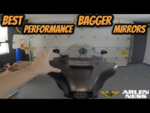 Best Performance Bagger Mirrors // Arlen Ness Mini Stocker Mirrors