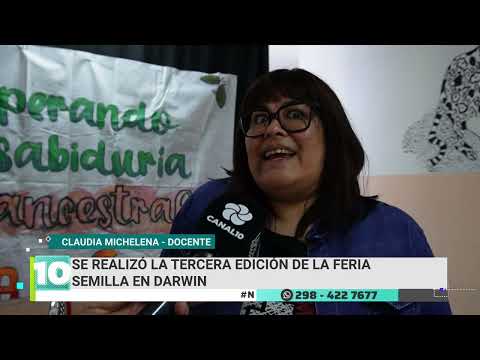 Se realizó la tercera edición de la Feria de la Semilla en Darwin