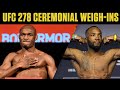 UFC 278 Ceremonial Weigh-Ins | ESPN MMA
