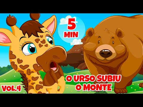 O Urso Subiu o Monte Vol. 4 - Giramille 5 min | Desenho Animado Musical