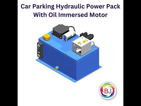 Car Parking Hydraulic Power Pack With Oil Immersed Motor