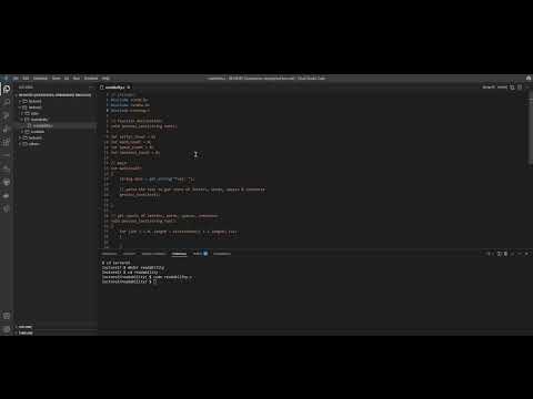 CS50 Arrays Week 2 Problem Set 2 Readability v1