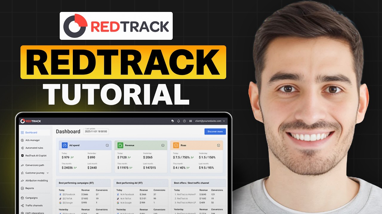 RedTrack Tutorial for Beginners - Full Setup & Configuration