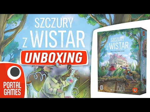 Szczury z Wistar | Otwieramy pudełko! | Gra Planszowa