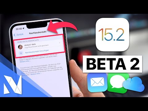 iOS 15.2 Beta 2 - Was ist neu? (Nachlasskontakt, Hide my Mail & mehr!) | Nils-Hendrik Welk