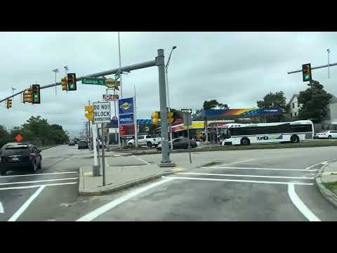 Driving through Pawtucket, Rhode Island