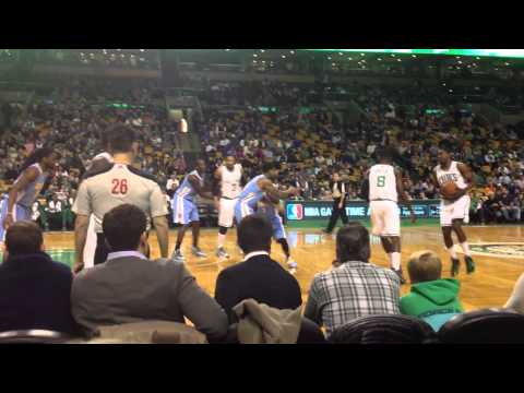 Denver Nuggets at Boston Celtics, December 6 2013