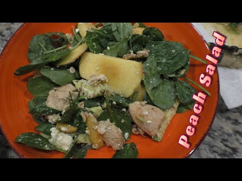 Chicken Nectarine And Avocado Salad By Taste Of Home! 🍑