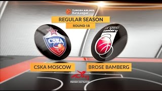 EuroLeague - CSKA Moscou - Brose Baskets Bamberg