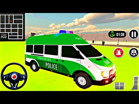 Police Ambulance Van Driving - 911 Rescue Emergency Simulator - Android GamePlay #1