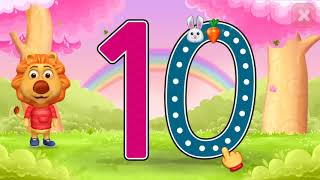 Educational and fun 123 Numbers Count and Tracing Game for Kids and Toddlers by RV AppStudios