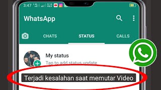 Download lagu Cara Memperbaiki' Terjadi kesalahan saat memutar video di WhatsApp√Perbaikan Masalah Status WhatsApp mp3