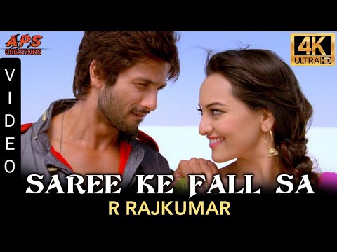 Saree Ke Fall Sa - R Rajkumar Hindi HD 4K Video Song | Shahid Kapoor , Sonakshi Sinha