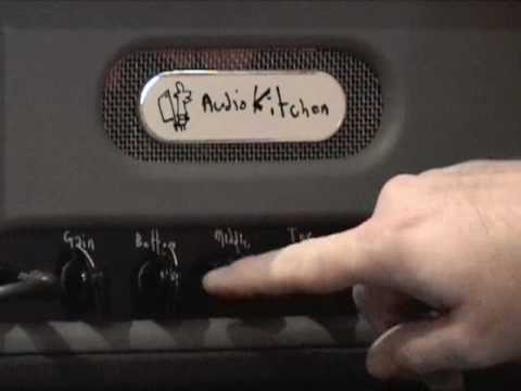 Audio Kitchen Little Chopper guitar amplifier demo with Les Paul Historic