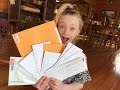 Fan Mail Haul Opening Letters From You Guys With Princess Ella