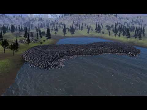 2500 Laser Knight vs 4000 Giant Ogre-Ultimate Epic Battle Simulator!