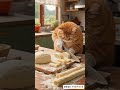 Fat Orange Cat Cooks Noodles Cat Aicat Fatcat Orangecat Aicatfunny